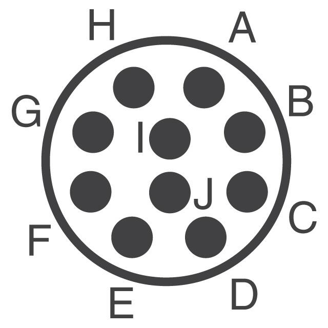 97-3102A-18-1S Amphenol Industrial Operations  Circular Connector Assemblies
